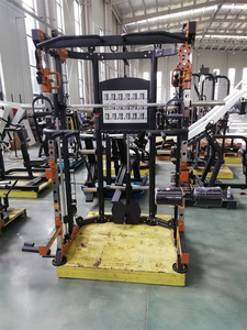 MND forte acciaio palestra cremagliera potenza multifunzione uso domestico Smith macchina peso pila 100kg - Product Image 2