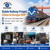 Transporte Ferroviario Estable de Mercancías de China a Europa, Agente de Envío de Tren Puerta a Puerta DDP, Alemania, Francia, Italia, España, Impuestos Incluidos