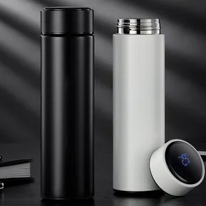 Neues Design Smart Thermos Vakuum thermos flasche Tumble mit LED-Bildschirm temperatur anzeige Auf 304 Edelstahl CLASSIC anzeigen