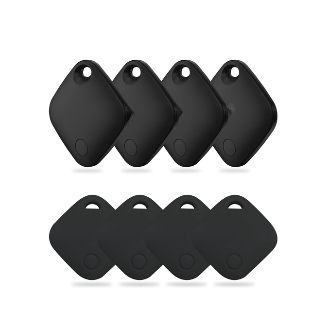Mini Find My Tag 5.0 Anti-Lost Alarm Smart Wireless for Key Tracker Keyring Finder Beacon Plastic Tracking Device 1 Year