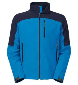 운동복 스포츠웨어 남자 재킷 브랜드 Chaqueta 델 운동복 스탠드 맞춤형 Softshell 표준 겨울 소프트 쉘 재킷 솔리드