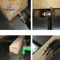 Raboteuse professionnelle pour le bois offre une finition lisse double face avec des lames durables
