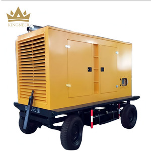 Stamford 16kw loại im lặng di động máy phát điện diesel với điều khiển từ xa smartgen 50Hz Single phase AC 230V/110V/240V/480V - Product Image 2