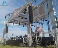 Truss en aluminium de toit de triangle de structure pour l'événement d'éclairage