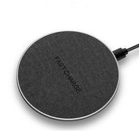 Ventes directes d'usine personnalisé 15w Ultra mince téléphone 10w chargeurs de téléphone Portable sans fil chargeur Pad Oem Imprimer Logo
