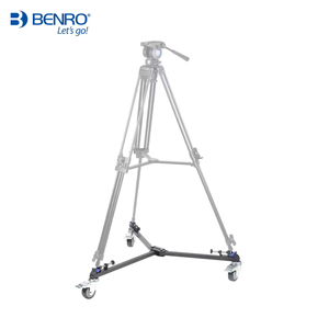 Poulie de trépied en aluminium pour appareil photo et vidéo Support léger pour DSLR <span class=keywords><strong>VCR</strong></span> - Product Image 1