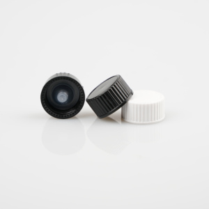 Bouchons à vis phénoliques en <span class=keywords><strong>plastique</strong></span> de revêtement de cône de joint noir de 20mm avec le <span class=keywords><strong>bouchon</strong></span> intérieur <span class=keywords><strong>conique</strong></span> en <span class=keywords><strong>plastique</strong></span> pour la bouteille ambre - Product Image 4