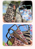 Coques de téléphone 3D imprimées pour iPhone 17/16/15/14/13 Pro Max - Protection intégrale à 360° et avec anneau magnétique