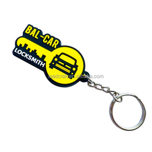 Logotipo personalizado nuevo suave PVC Bovelty 2024 3D llavero de goma capuchino llavero de goma llavero de Navidad tamaño libre - Product Image 3