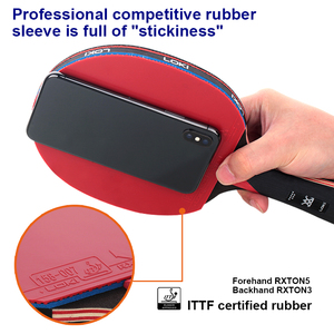 Raqueta de Tenis de Mesa LOKI Serie <span class=keywords><strong>E</strong></span> de Alta Calidad 8 Estrellas con Estuche para Raquetas de Ping Pong - Product Image 3