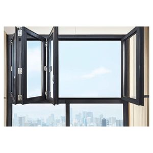 Finestra a Battente in Lega di Alluminio Premium, <span class=keywords><strong>Design</strong></span> Moderno per Ville e Appartamenti, Isolamento Acustico, Doppio Vetro - Product Image 2