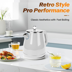 Home Electric Appliance New Electric <b>Kettle</b> Stainless Steel Double Wall <b>Kettle</b> Electric Jug - Product Image 3