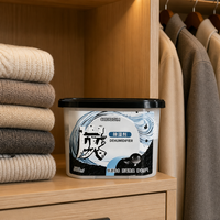 Boîte déshumidificatrice anti-moisissure jetable pour la maison, absorbeur d'humidité pour armoire