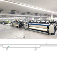 Éclairage linéaire LED pour atelier, usine, montage au plafond, barre lumineuse linéaire LED 4 pieds 5 pieds