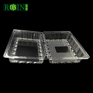 Sản Xuất Rõ Ràng Nhựa Dùng Một Lần Trái Cây <span class=keywords><strong>Container</strong></span> Bản Lề Nắp Trái Cây Tươi Vỏ Sò Trái Cây Đóng Gói Cho Rau Dâu Tây - Product Image 4