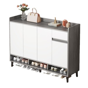 <span class=keywords><strong>Zapatero</strong></span> de madera moderno para la entrada del Hogar, almacenamiento económico para balcón interior, nuevo artículo de gran venta para sala de estar pequeña - Product Image 5