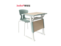 Chaise pivotante mobile avec tablette Mobilier de classe pour l'école Chaise d'étudiant avec table Siège unique Bureau et chaise d'école