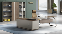 Meubles de bureau du directeur général Nouveaux modèles de tables de bureau Bureau en mélamine Meubles JUOU