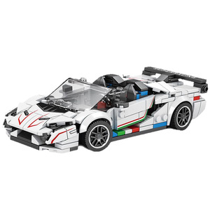 Reobrix Maserati Sports Car Plastic <b>Building</b> Block <b>Model</b> 50 Pieces for Boys Age 8-13 Years - Product Image 1
