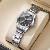 Montres pour femmes de luxe avec strass, montres à quartz décontractées pour femmes, horloge Reloj Mujer