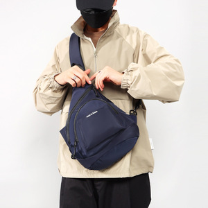 High Quality Vintage Fashion Men's Summer <b>Chest</b> Bag Nylon Zipper Waterproof Lightweight Durable Multi-functional - Product Image 1