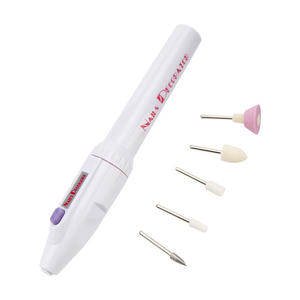 Lima de Uñas Eléctrica Simple Modelo Mini Lima de Uñas a Batería con 5 Cabezales de Lima - Product Image 5