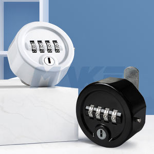 Serrure à combinaison mécanique sans clé MK708 à 4 chiffres pour casier de gym, en alliage de zinc durable - Product Image 2