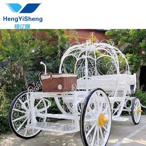 Stile inglese Victoria Pumpkin cenerentola/white horse carrozze <span class=keywords><strong>caleche</strong></span>/ Royal Victoria Horse EquipmentCarriage - Product Image 5