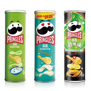 Pringle en gros, chips de pommes de terre salées et frites en conserve, 110g - Product Image 1