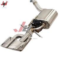 Système d'échappement haute performance en acier inoxydable 1,5 mm avec soupape pour Benz CLS63 W218 5.5T, tuyaux d'échappement cat-back