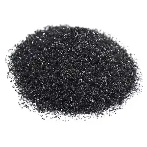 2024 Poudre d'émeri Grains de sable Poudre de grain de carborundum Noir Vert Carbure de silice de silicium Prix Producteurs