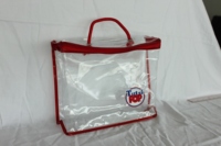 Sac d'emballage pour drap de lit, tissu pour rideau, sac d'emballage en plastique transparent, anti-poussière et anti-salissure, sac à fermeture éclair avec impression