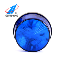 Alarme de sécurité DC-12V, vente en gros, lumière stroboscopique LED clignotante, étanche, ABS, câblée, lumière d'alarme d'urgence pour la sécurité des véhicules