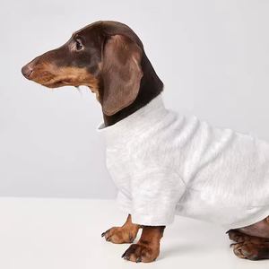Sudadera de Color Sólido para Mascotas |   Ropa de Invierno Cálida y Cómoda para Gatos, Perros y Mascotas Pequeñas como Dachshund y Bichón Frisé - Product Image 2