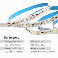 Fournisseur de Bandes LED à Courant Constant, Bande LED à Courant Constant avec IC Intégré 2835 CCT 15m, Sans Chute de Tension