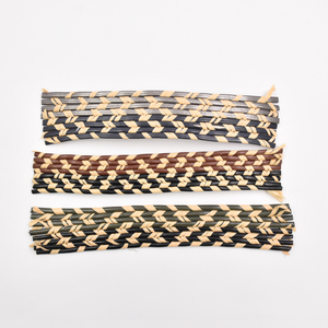 Bán Buôn 3Cm PU Da May Trims Dép Trang Trí Tùy Chỉnh Phẳng Bện Dây Giày Dây Đeo Ribbon Bán Phụ Kiện Cho Sandal - Product Image 3