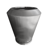 Grand pot de fleurs ovale en métal pour jardin, pot de fleurs décoratif d'extérieur, conteneur pour plantes