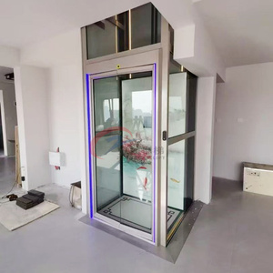 Ascenseur résidentiel automatique à double porte <span class=keywords><strong>pour</strong></span> hôtel, bureau, <span class=keywords><strong>maison</strong></span>, 3 étages, 450 kg, 5 personnes, ascenseur <span class=keywords><strong>pour</strong></span> <span class=keywords><strong>maison</strong></span> - Product Image 4