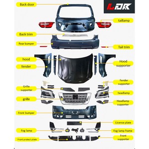 LDR c-facelift cơ thể Kit Chất lượng cao màu đen LD-LM300 cho tuần tra Y62 mô hình cũ nâng cấp lên mới - Product Image 2