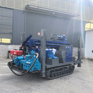 Perforadora de pozos de agua de tipo oruga hidráulica de 200m Plataforma de perforación de pozos de agua a la venta | Plataforma de perforación para agua - Product Image 2