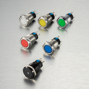 사용자 정의 길이 IP65/IP67 레벨 온/오프 12V/220V 최대 푸시 버튼 스위치 방수 스테인레스 스틸/알루미늄/플라스틱 래치 - Product Image 2