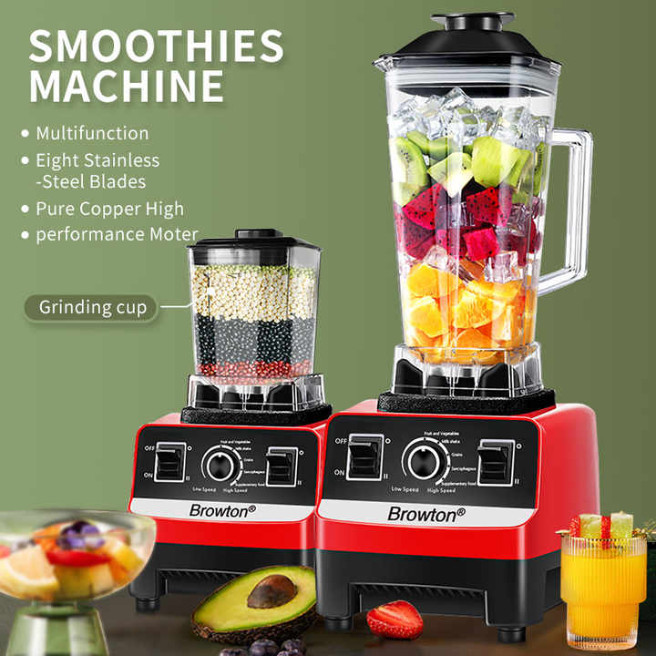 Silver Crest Blender 4500W 2L Large Capacity Commercial With Mixer