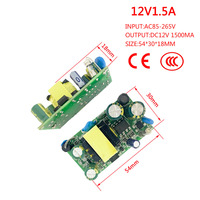 Alimentation à découpage à tension constante 12V 1.5A certifiée CE pour ventilateur Bluetooth, caméra, décodeur et téléphone portable 08
