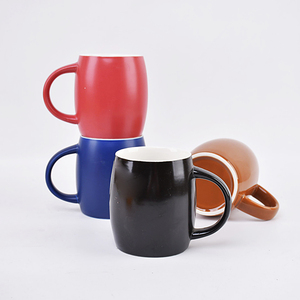 Wholesale Factory Direct Orange Ceramic Porcelain Eco-Friendly Minimalist Coffee Mugs Tea <strong>Cups</strong> <strong>Saucers</strong> Back School Cheap Price - Product Image 2
