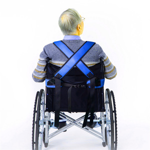 Cinturón de Soporte Lumbar para Rehabilitación OEM, Azul, Ajustable con Hebilla, Soporte Postquirúrgico para Pacientes Mayores - Product Image 2