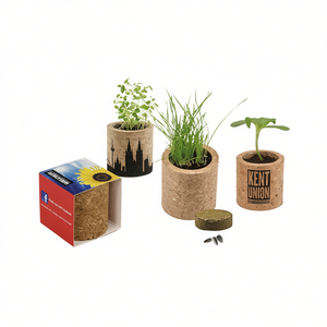 Macetas de Corcho Biodegradables Kent Union con Semillas para Jardinería Interior y Exterior - Product Image 2