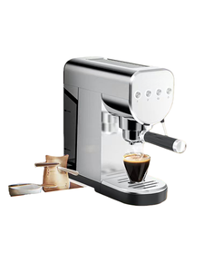 เครื่องชงกาแฟเอสเพรสโซ่กึ่งอัตโนมัติ CAFELFFE 2025  ทำจากสแตนเลส สำหรับใช้ในบ้าน/โรงแรม ชงคาปูชิโน่ ลาเต้ - Product Image 6