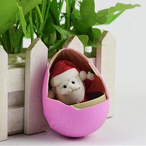 Œufs de dinosaures magiques à faire éclore et grandir, série de Noël, jouets fantaisie de Père Noël à faire grandir avec de l'eau, jouets éducatifs pour enfants, cadeaux - Product Image 5