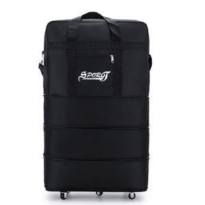 Stylish Oxford Fabric <b>Large</b> Capacity Travel Bag with Wheels Perfect for Moving & Trips - Product Image 3