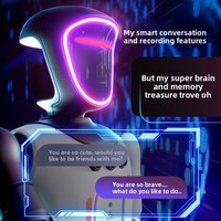 UTree Robot Humanoide Inteligente con IA - Juguete Educativo STEM con Control Remoto por Voz, Larga Duración, Iluminación Facial, Regalo para el Aprendizaje Temprano